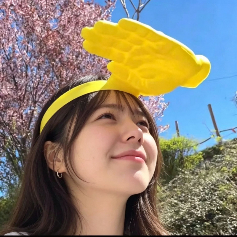 Travel Accessories Gifts - 1 個 3D 手のひら型サンバイザー楽しい面白い面白いパーティーコスチュームアクセサリービーチコンサートスタジア旅行アウトドアクリエイティブギフト
