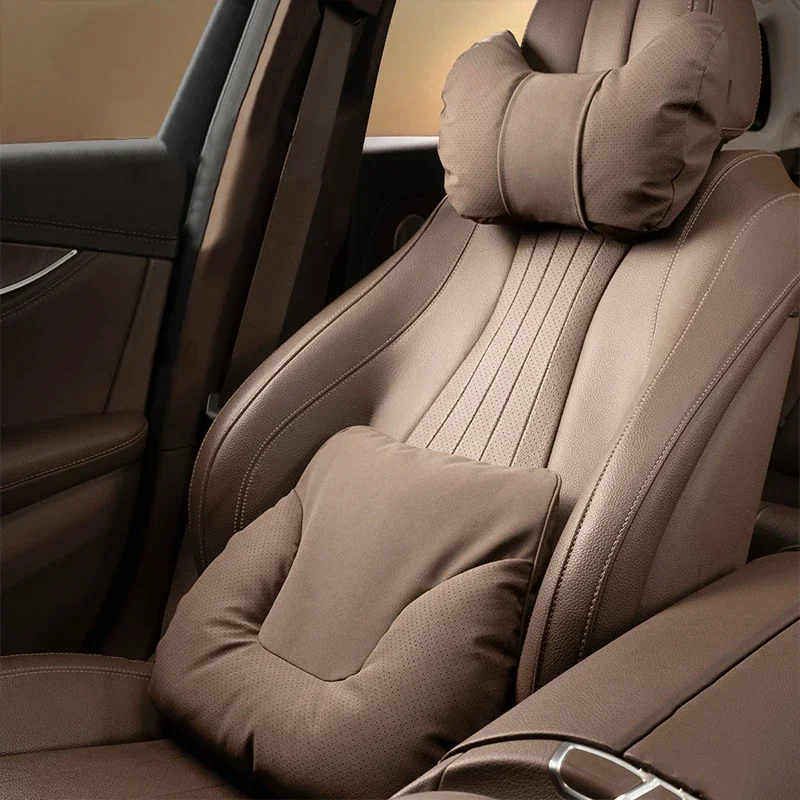 Travel Accessories Comfort - 車の首枕ソフトコンフォート自動車シートウエストサポートヘッドレストマットトラベルレストメルセデスベンツテスラアウディインテリアアクセサリー