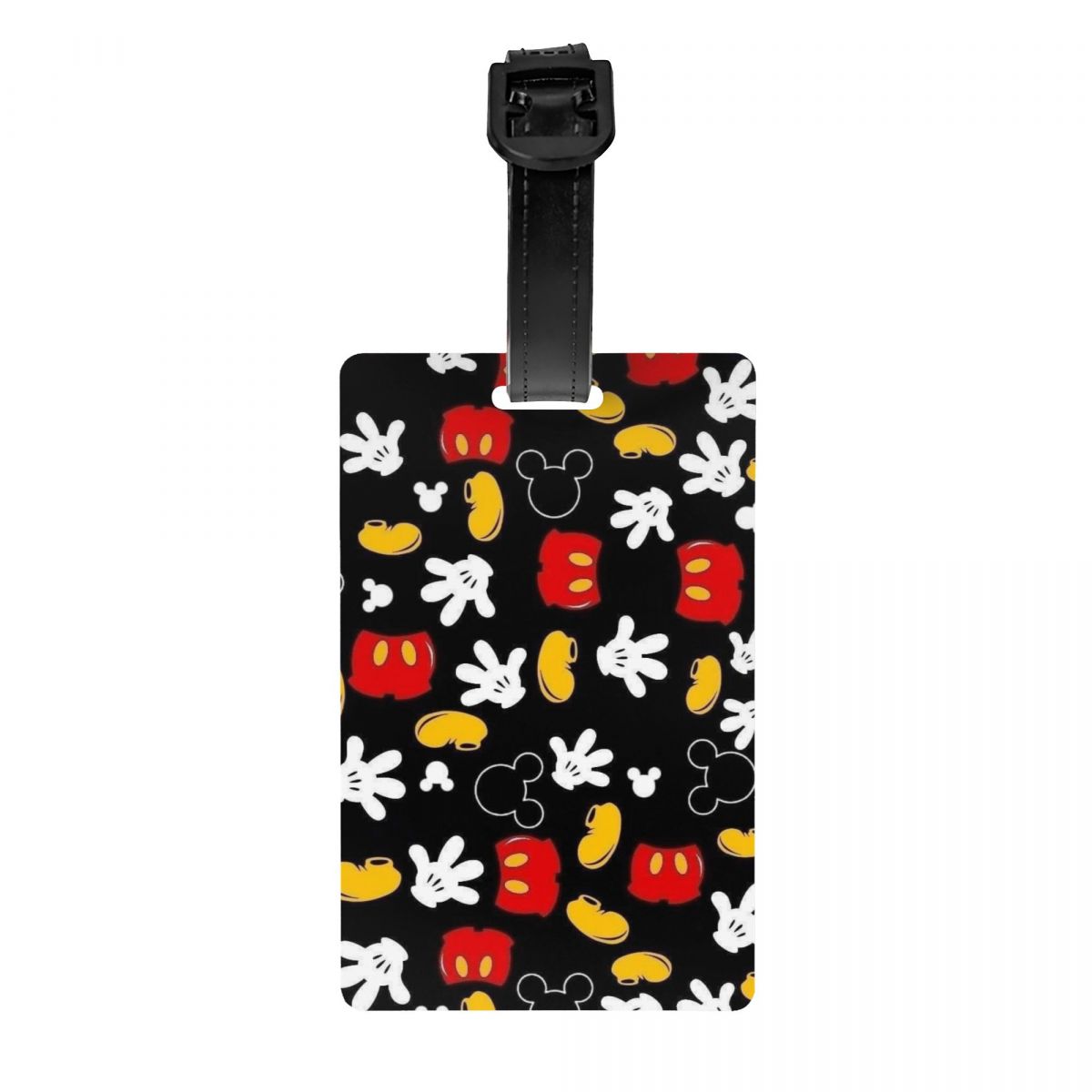 Travel Accessories Sale - カスタム M-Mouse スーツケース用荷物タグ ファッションアニメ漫画手荷物タグ プライバシーカバー ネーム