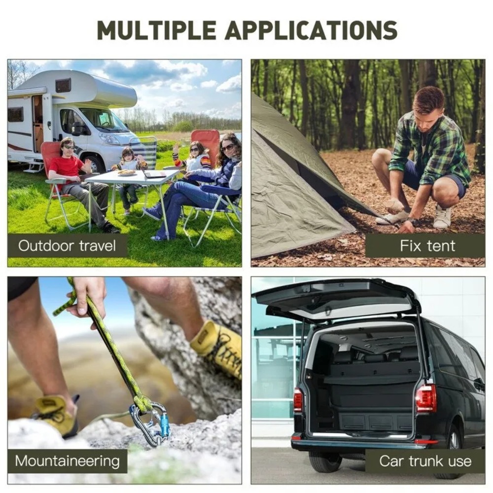 Travel Accessories Bike - 60-90 センチメートル 8 ミリメートルパッキングロープ屋外弾性バンジーコード赤いフック付きストレッチ軽量バイク用車の荷物ルーフラックストラップ