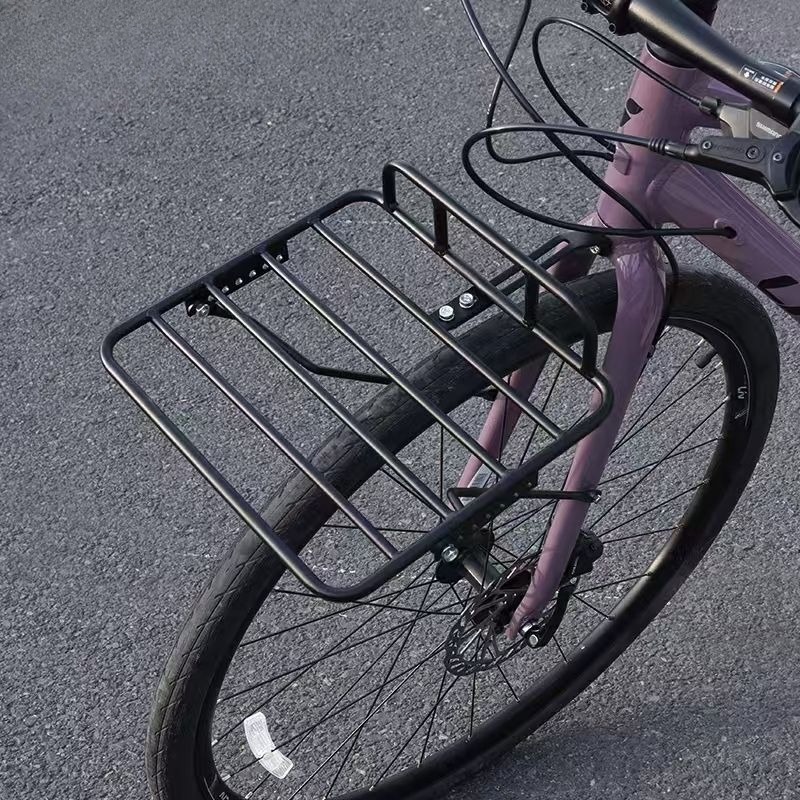 Travel Accessories Bike - 厚みのある砂利道用荷物ラック 強化炭素鋼製耐荷重自転車荷物キャリア 頑丈で耐久性のある自転車アクセサリー