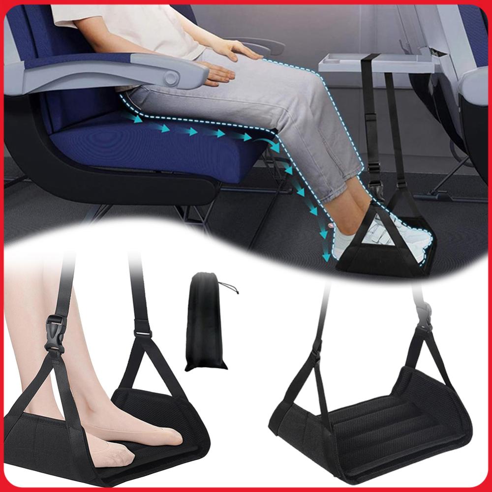 Travel Accessories Plane - 旅行用フットレストハンモック ポータブル飛行機用フットレスト 飛行機旅行用フットレスト 旅行用品