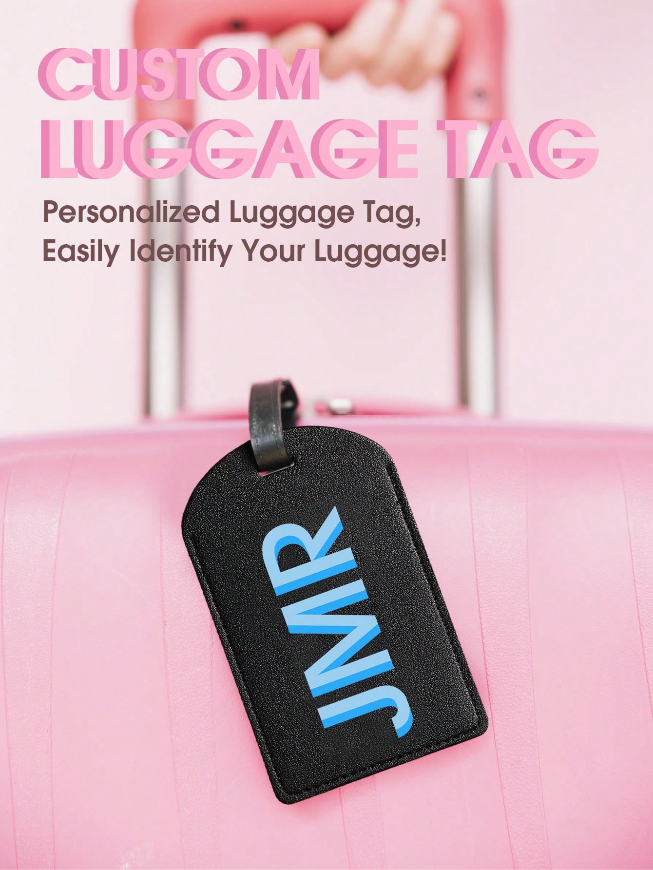 パーソナライズされたイニシャルラゲッジタグ カスタムレターP - Travel Accessories Gifts のレビューと価格