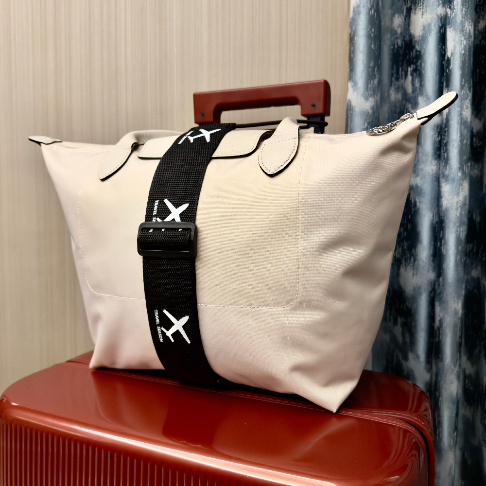 航空機用プリントナイロン製荷物固定ストラップ（1パック入り） - Travel Accessories Gear のレビューと価格
