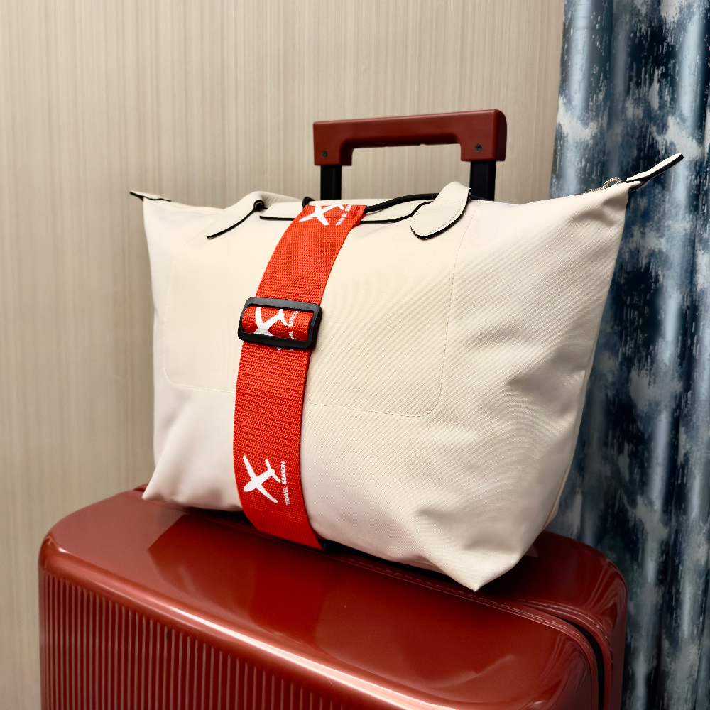 航空機用プリントナイロン製荷物固定ストラップ（1パック入り） - Travel Accessories Gear のレビューと価格
