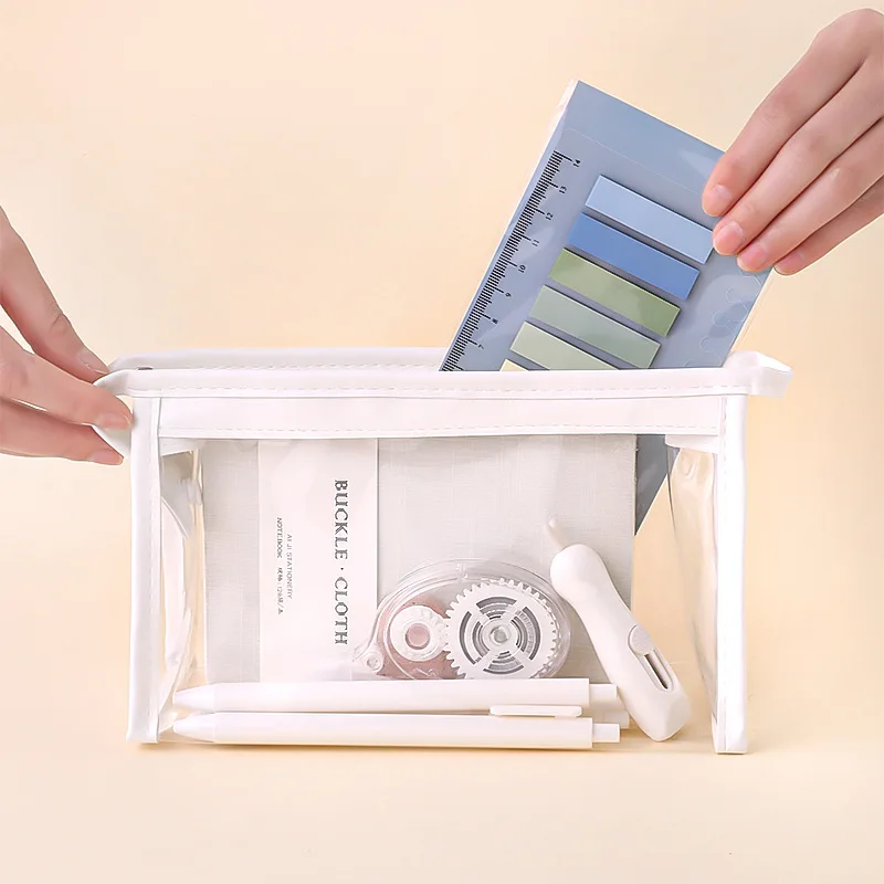 大容量防水コスメティックバッグ,透明な夏の収納バッグ,メイク - Toiletry Bag Tsa のレビューと価格