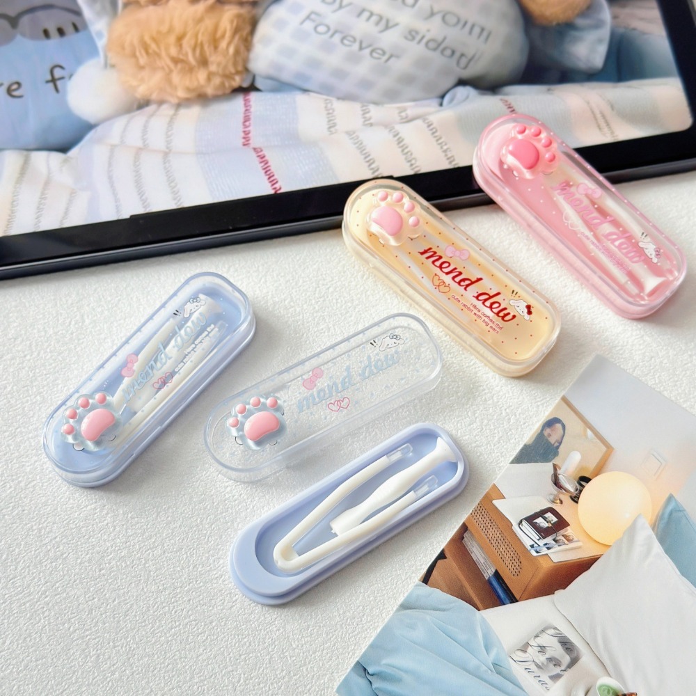 フロストベアパウコンタクトレンズケースキット ポータブルトラ - Travel Accessories Kit For Women のレビューと価格