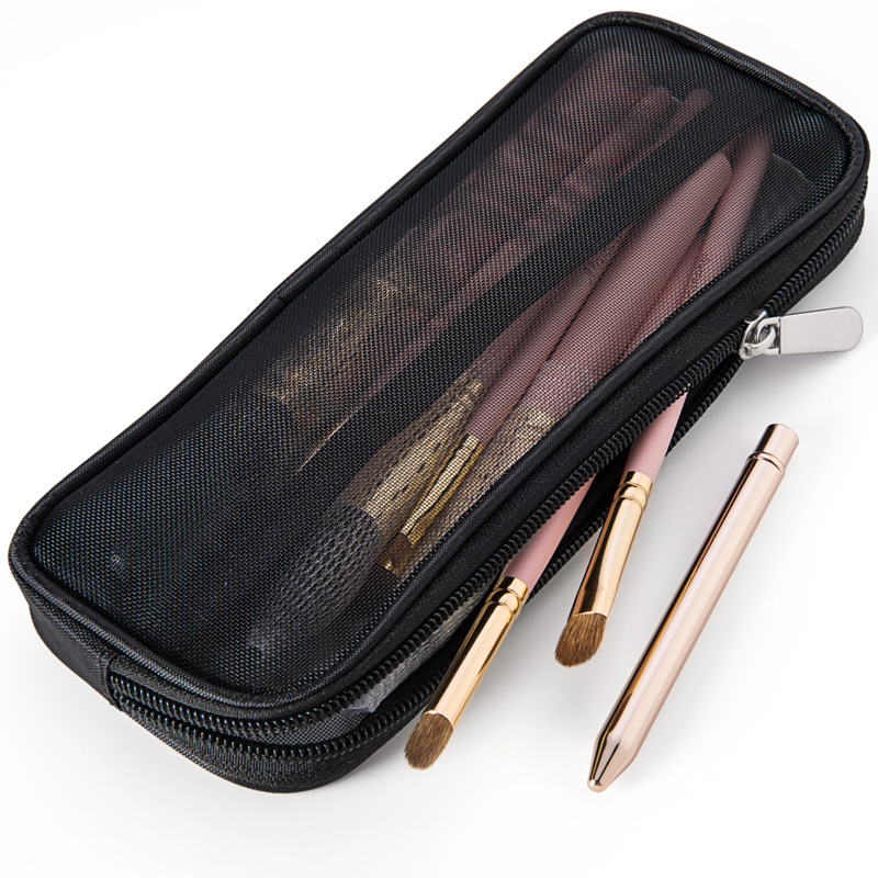 化粧ブラシトラベルケース化粧品トイレタリーバッグオーガナイザ - Travel Accessories Kit For Women のレビューと価格