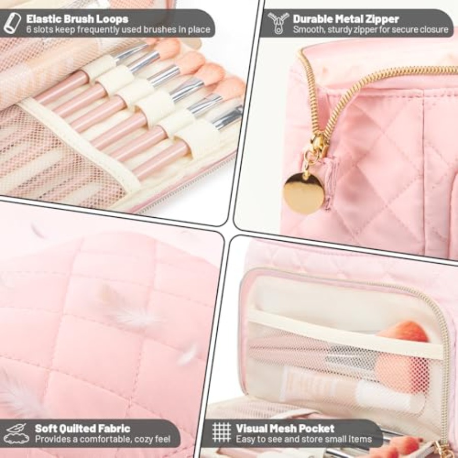 イースターバスケットギフト ソフトキルティングメイクアップバ - Travel Accessories Gift Basket のレビューと価格