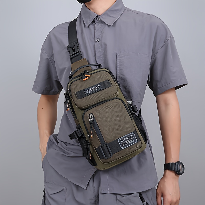 男性用多機能チェストバッグ,大型バッグ,モールウエストバッグ - Travel Accessories Bike のレビューと価格