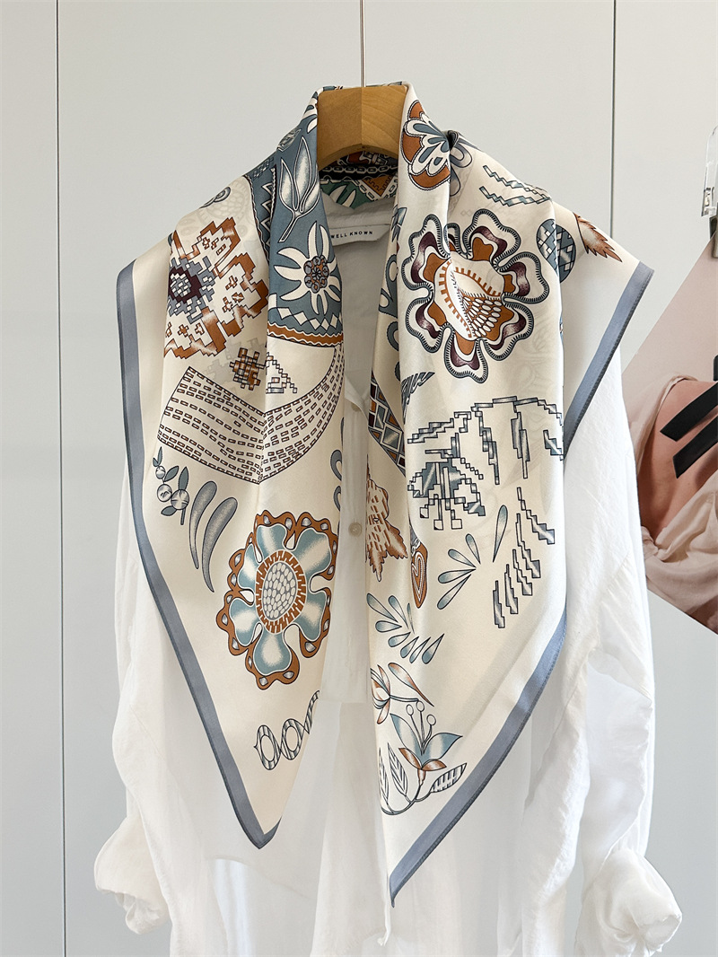 馬プリント女性 90 センチメートルバンダナ 90 ショール - Travel Accessories Gifts のレビューと価格