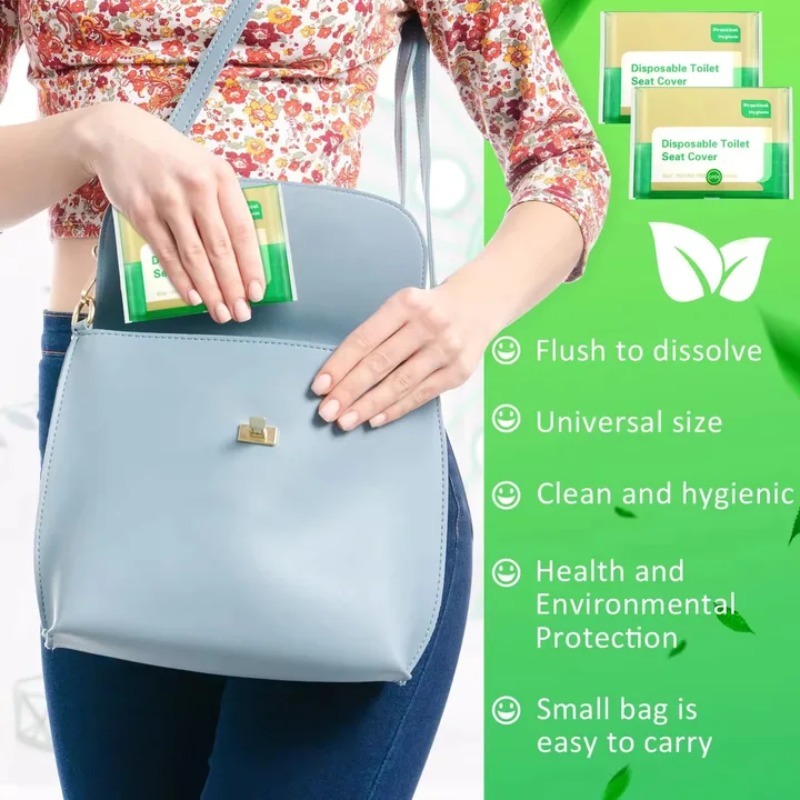 10-120 個使い捨て便座カバーポータブル旅行キャンプホテ - Travel Accessories Gadget のレビューと価格