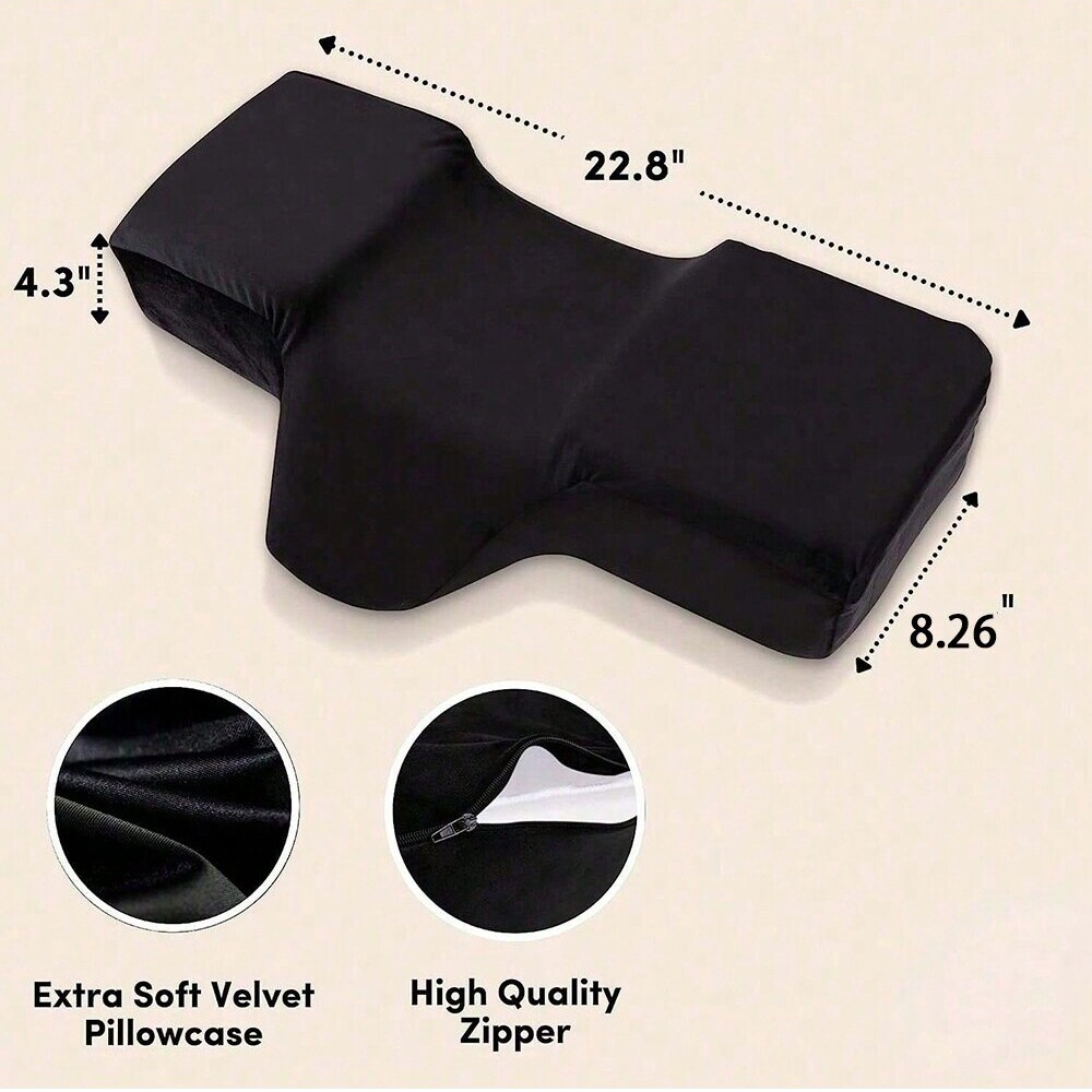 まつげ枕 ネックサポート まつげソフト枕 まつげ移植用枕 メ - Neck Pillow Memory Foam のレビューと価格