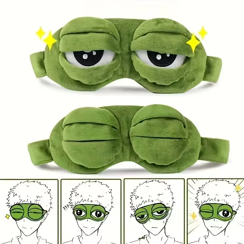 カエル型アイマスク パーティーゲーム 面白いアイマスク 漫画 - Travel Accessories Gifts のレビューと価格