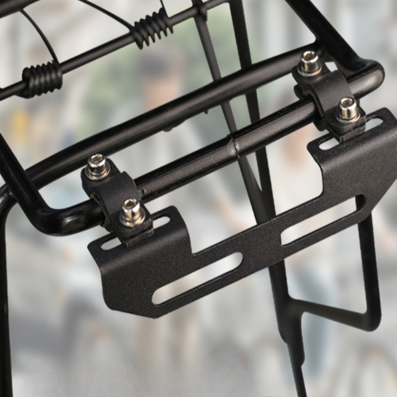 軽量自転車リアラック滑り止めポータブル鉄素材安定した安全な自 - Travel Accessories Bike のレビューと価格