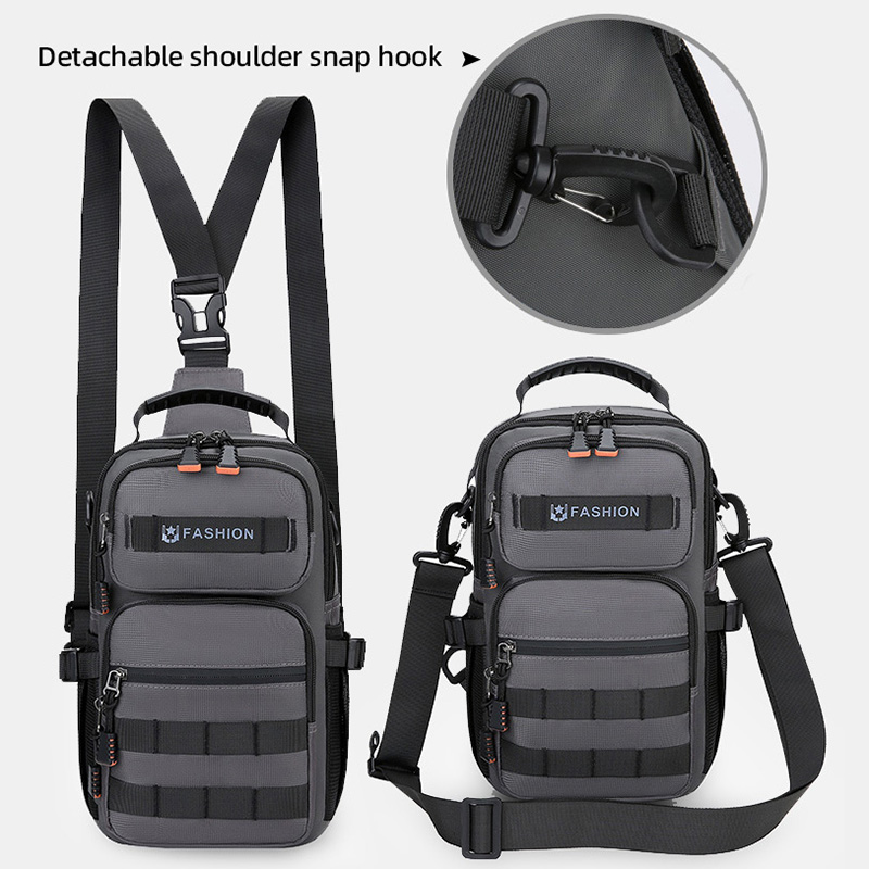 ハイキングチェストバッグ旅行多機能モールバックパック軽量ハン - Travel Accessories Bike のレビューと価格