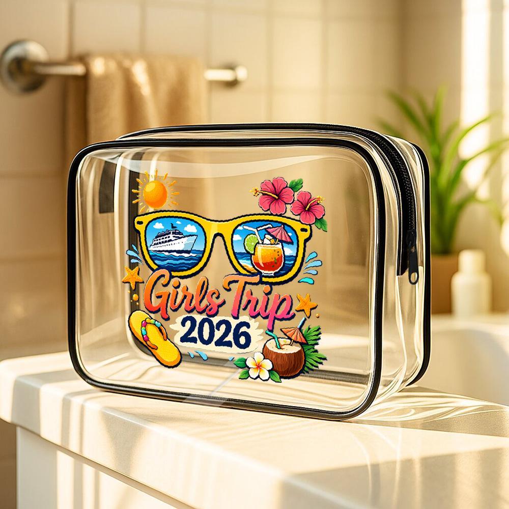 PVC製化粧ポーチ 旅行2026 クリア化粧ポーチ 女性用  - Travel Accessories Best のレビューと価格
