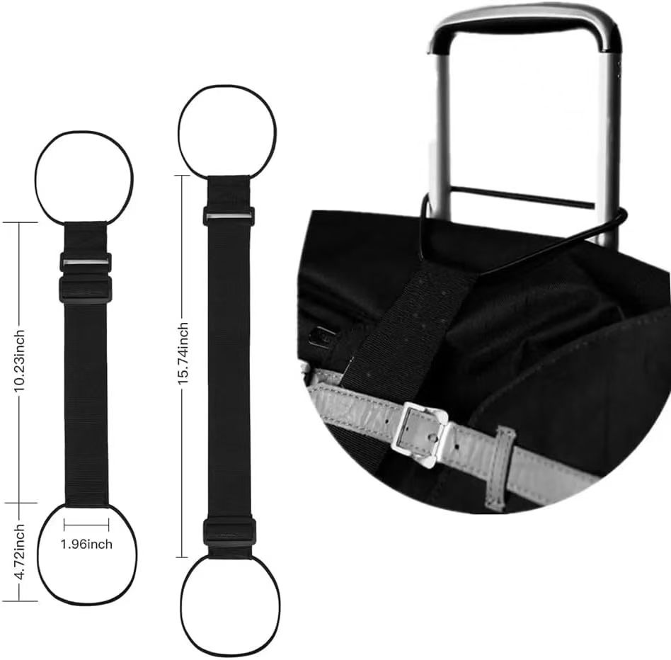 調節可能な荷物ストラップ 旅行用スーツケース 機内持ち込みバ - Travel Accessories Plane のレビューと価格