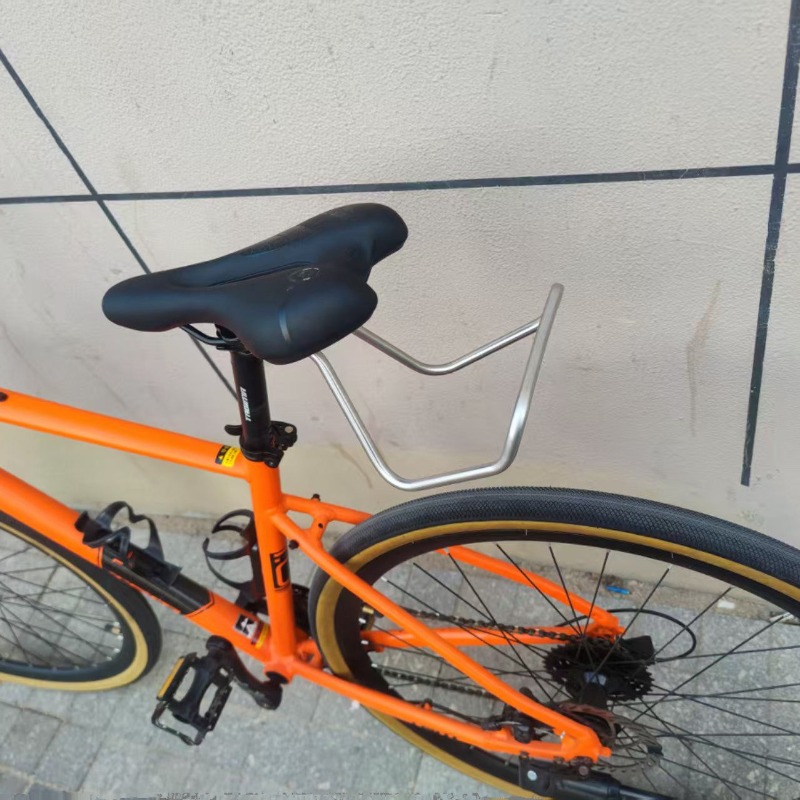 ステンレス鋼自転車リアラック頑丈な軽量マウンテンロードバイク - Travel Accessories Bike のレビューと価格