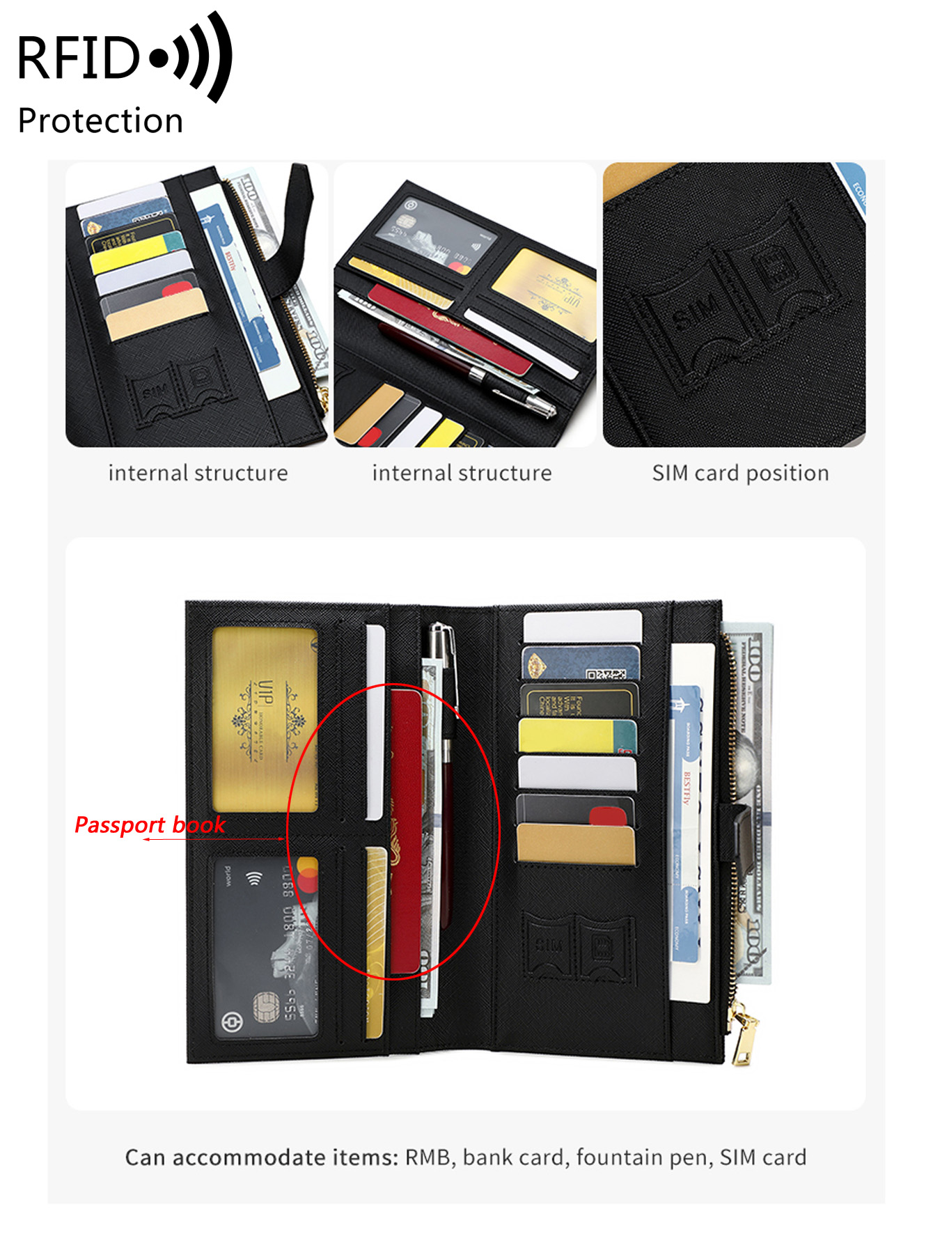 ファッショナブルなPUレザー製飛行機柄RFIDトラベルパスポ - Travel Accessories Plane のレビューと価格