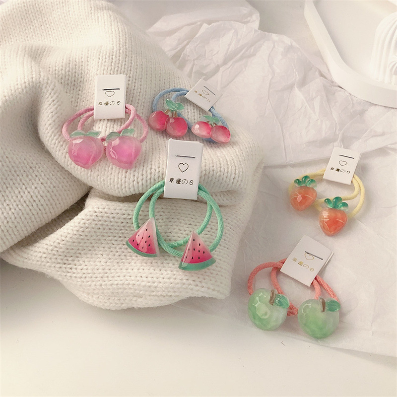 キッズキャロットヘアタイ 5ペア 滑り止め弾性ヘアバンド 女 - Travel Accessories For 4 Year Old のレビューと価格