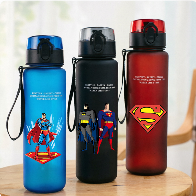 650 ミリリットルスーパーマンスポーツウォーターボトル女性 - Travel Accessories Gifts のレビューと価格