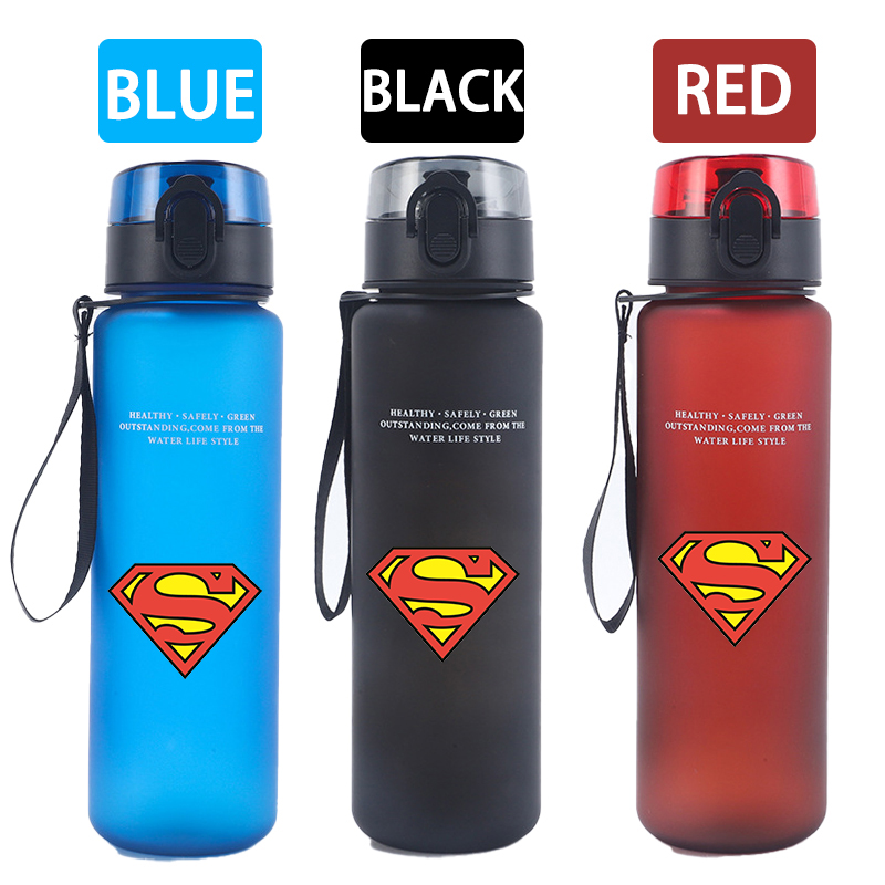 650 ミリリットルスーパーマンスポーツウォーターボトル女性 - Travel Accessories Gifts のレビューと価格