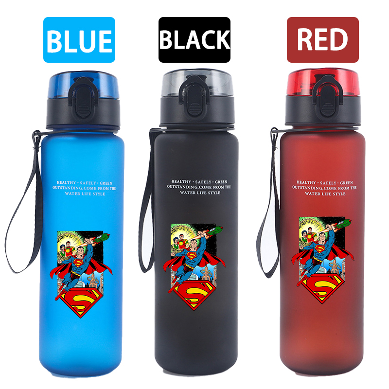650 ミリリットルスーパーマンスポーツウォーターボトル女性 - Travel Accessories Gifts のレビューと価格