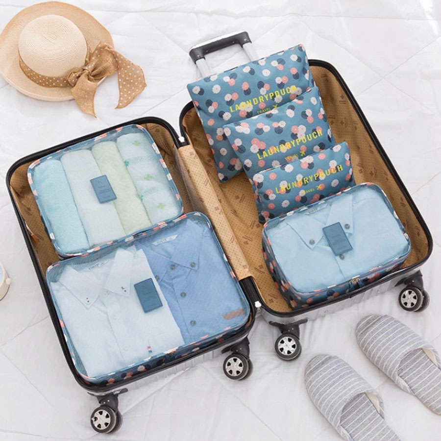 6 個トラベルオーガナイザー保存袋ポータブル旅行スーツケース - Travel Accessories Comfort のレビューと価格