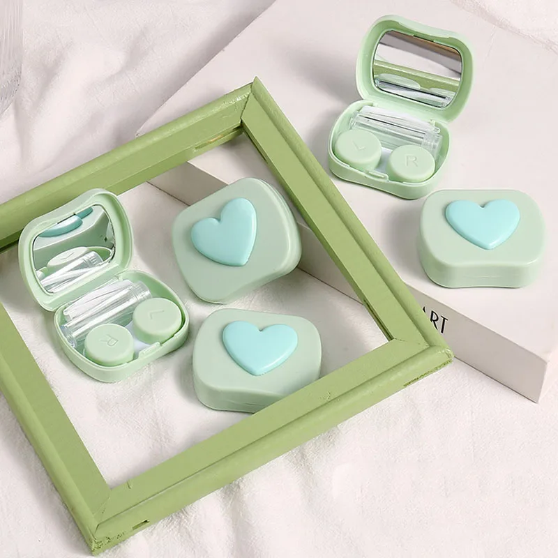 女性と女の子のためのミニコンタクトレンズケース,シンプルでか - Travel Accessories Kit For Women のレビューと価格