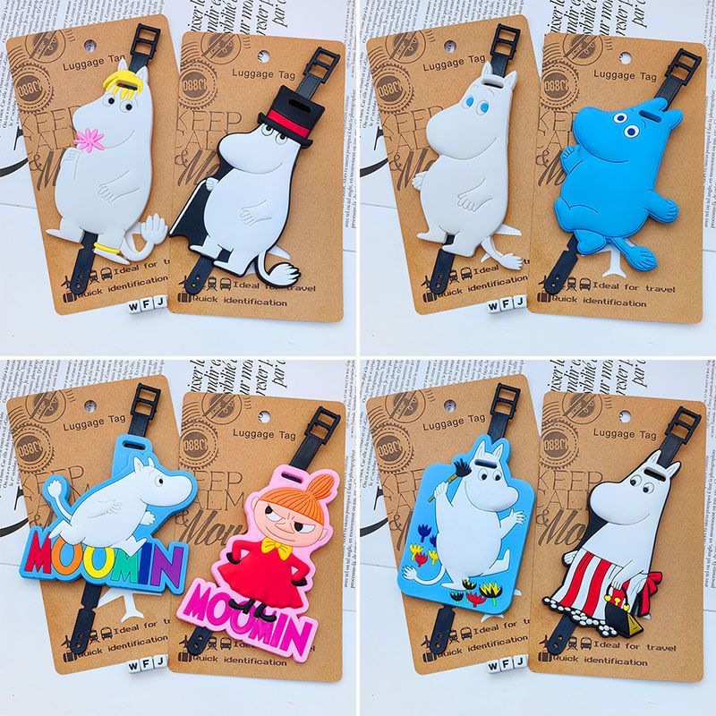 漫画アニメ ぽっちゃりムーミン ボーディングパス ムーミンフ - Travel Accessories Gear のレビューと価格