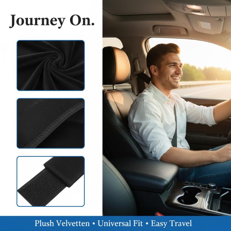 1/2個入り ソフトシートベルトカバー 車用アクセサリー 快 - Travel Accessories Comfort のレビューと価格