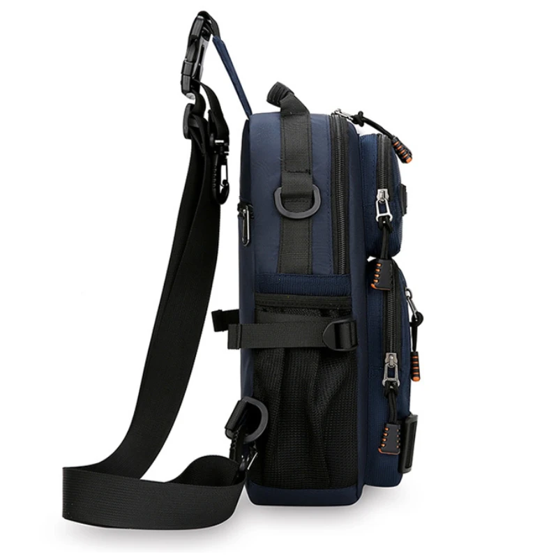 メンズ多機能ショルダーバッグ高品質オックスフォードメンズウエ - Travel Accessories Bike のレビューと価格