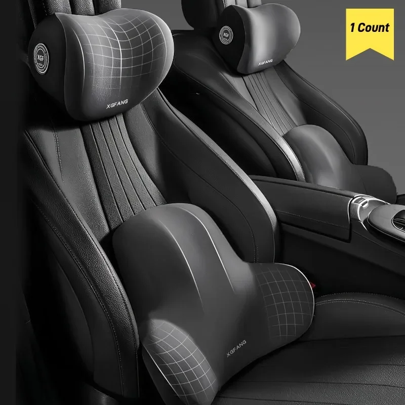 車用メモリーフォームネックピロー＆ランバーサポートセット、通 - Neck Pillow Memory Foam のレビューと価格
