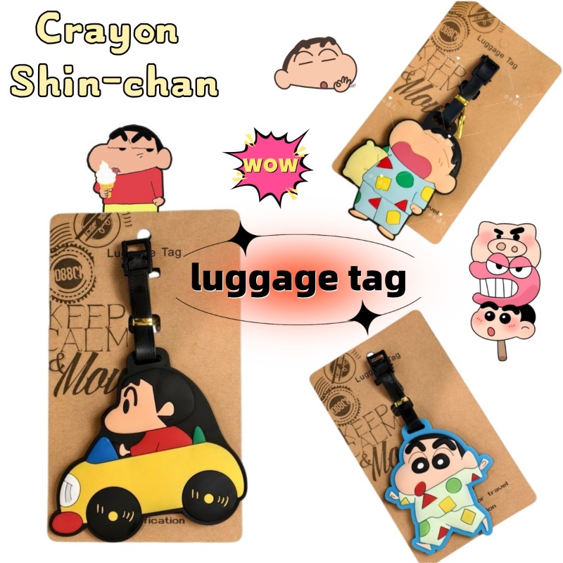 クレヨンしんちゃん漫画アニメキャラクターファッション荷物タグ - Travel Accessories Gifts のレビューと価格