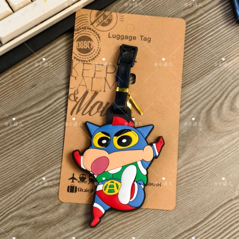 クレヨンしんちゃん漫画アニメキャラクターファッション荷物タグ - Travel Accessories Gifts のレビューと価格