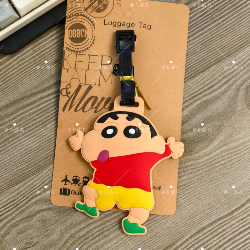 クレヨンしんちゃん漫画アニメキャラクターファッション荷物タグ - Travel Accessories Gifts のレビューと価格