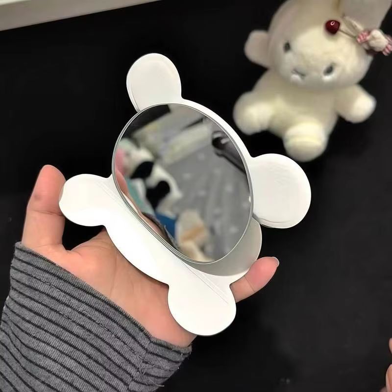 リラックマ折りたたみ化粧鏡かわいいシンプルなポータブル手持ち - Travel Accessories Gifts のレビューと価格