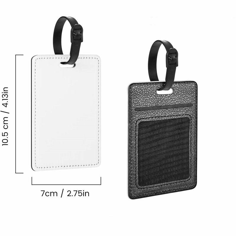カスタマイズされた画像 Pu レザー荷物タグカスタマイズされ - Travel Accessories Sale のレビューと価格