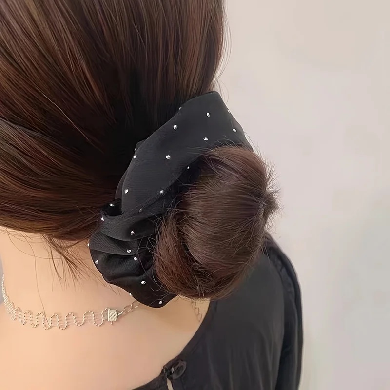 1/3個入りサテンシュシュ ラインストーン装飾付き - 柔ら - Travel Accessories Comfort のレビューと価格