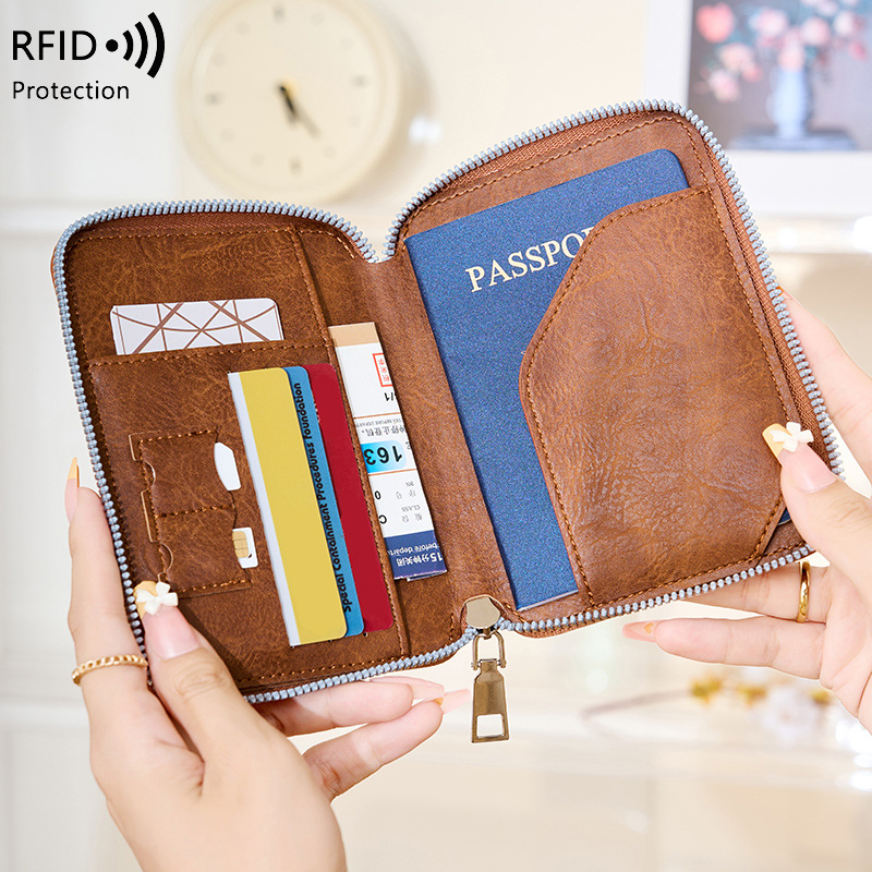 新しい旅行パスポート財布男性と女性のカードホルダー多機能飛行 - Travel Accessories Plane のレビューと価格