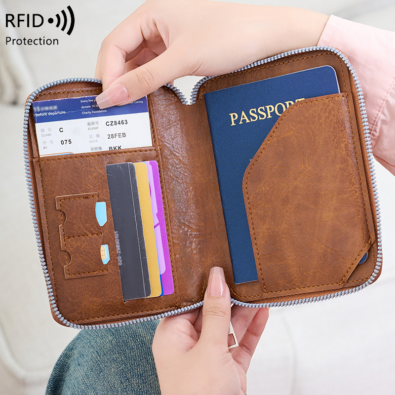 新しい旅行パスポート財布男性と女性のカードホルダー多機能飛行 - Travel Accessories Plane のレビューと価格