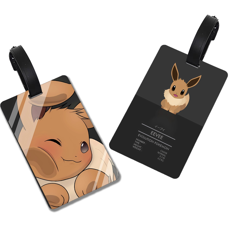ポケモン漫画荷物タグかわいいプライバシー保護手荷物タグピカチ - Travel Accessories Gifts のレビューと価格