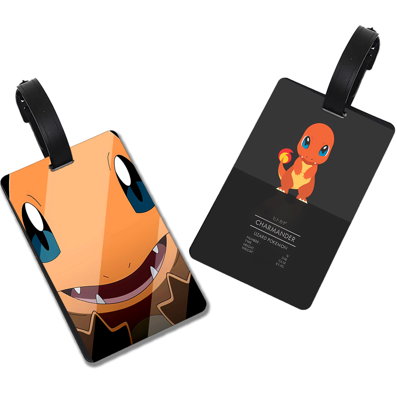 ポケモン漫画荷物タグかわいいプライバシー保護手荷物タグピカチ - Travel Accessories Gifts のレビューと価格