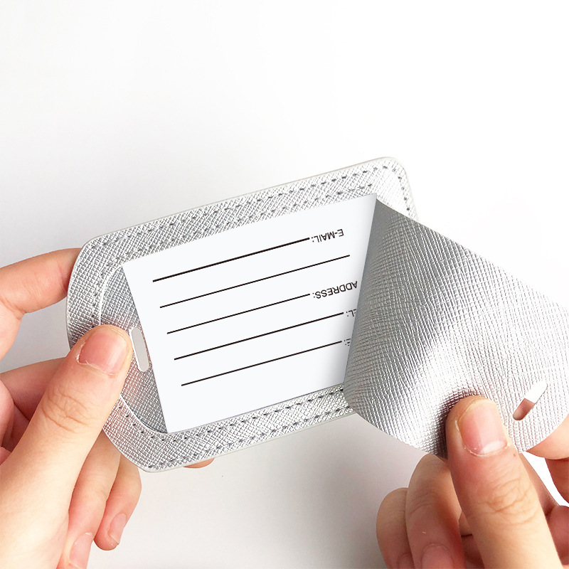 旅行用荷物タグ 女性用 男性用 ホリデーラベル 荷物用PUレ - Travel Accessories Bag For Women のレビューと価格