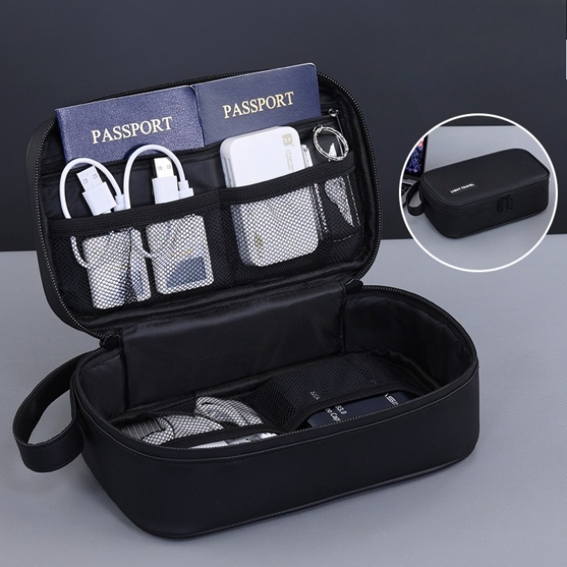 軽量ハンドヘルドデジタルガジェット収納バッグ、多ポケット電子 - Travel Accessories Gadget のレビューと価格