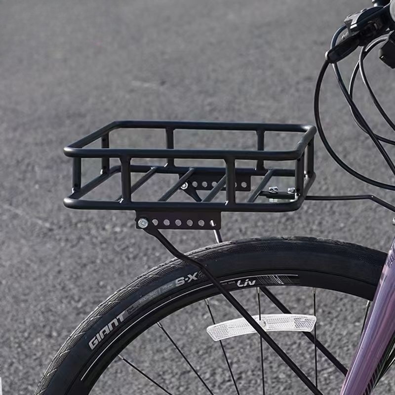 厚みのある砂利道用荷物ラック 強化炭素鋼製耐荷重自転車荷物キ - Travel Accessories Bike のレビューと価格