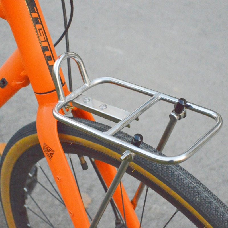 ステンレス鋼製自転車ラック耐荷重一体型防錆調整可能な自転車荷 - Travel Accessories Bike のレビューと価格