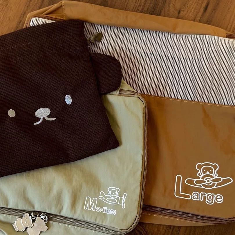 ミッフィー旅行出張収納バッグ 3 点セットポータブル下着再包 - Travel Accessories For Japan Trip のレビューと価格