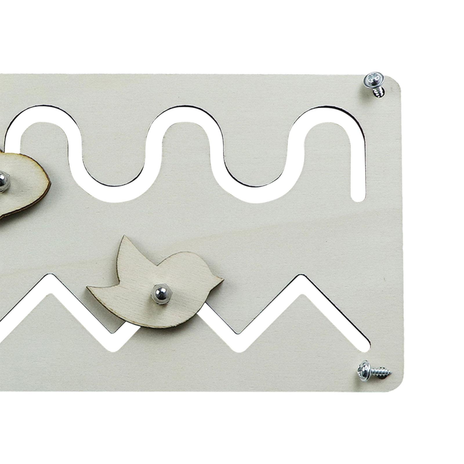 4x DIY ビジーボード 就学前のアクティビティ トラック - Travel Accessories Plane のレビューと価格
